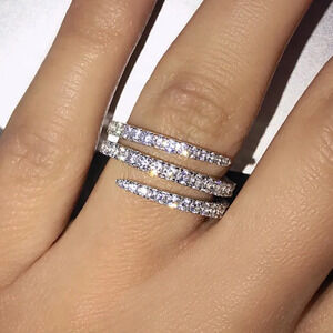 💎Fever Macro Pave Beautiful Thin Stackable Rings for Women, MARR9197